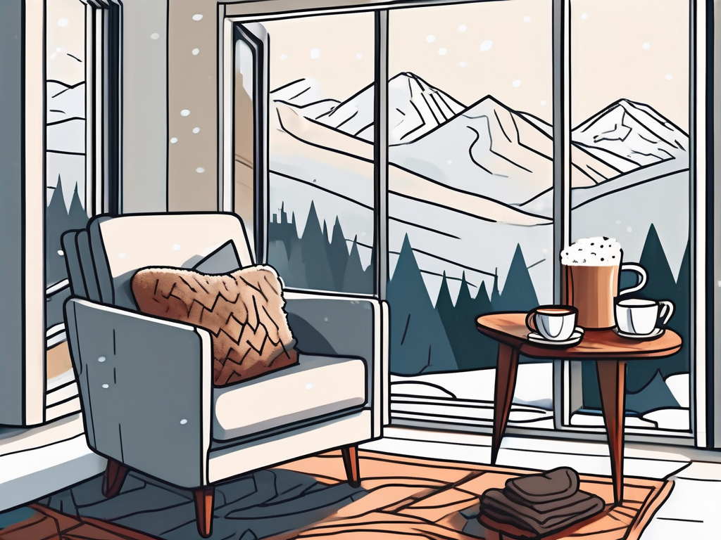 A cozy indoor scene with a fireplace